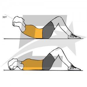 Encogimientos abdominales